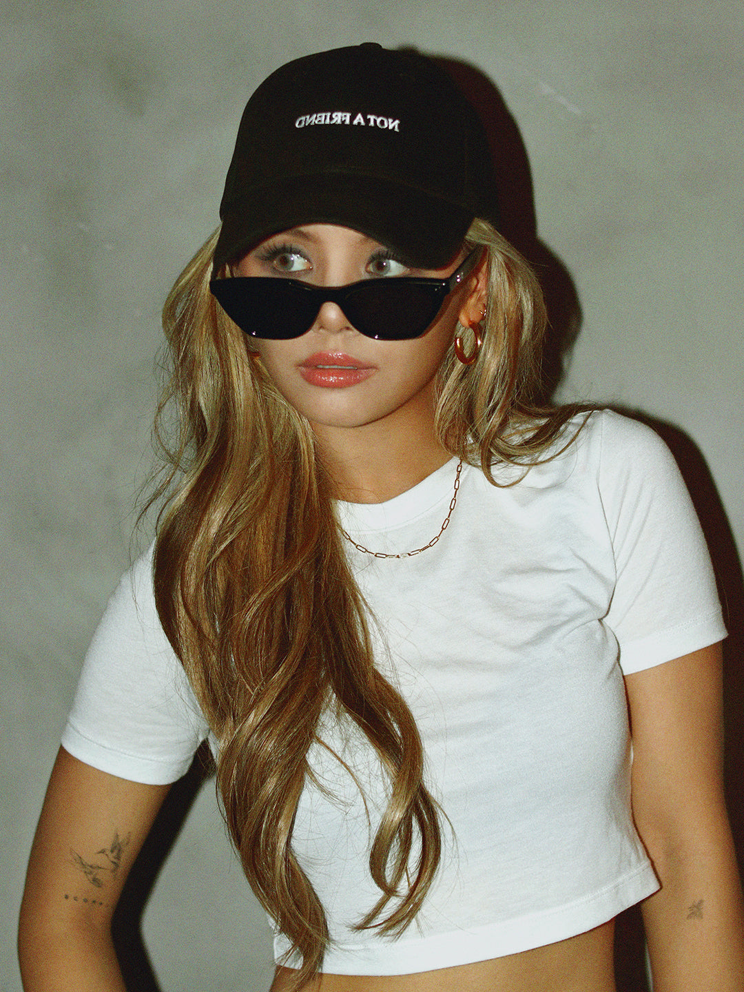 SORN NOT A FRIEND BASEBALL CAP