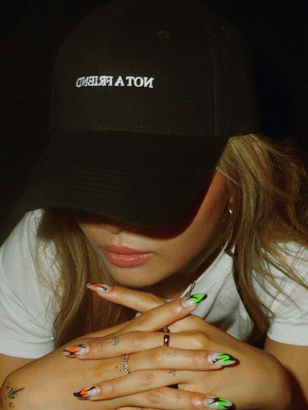SORN NOT A FRIEND BASEBALL CAP